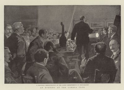 An Evening at the Camera Club by Alexander Stuart Boyd